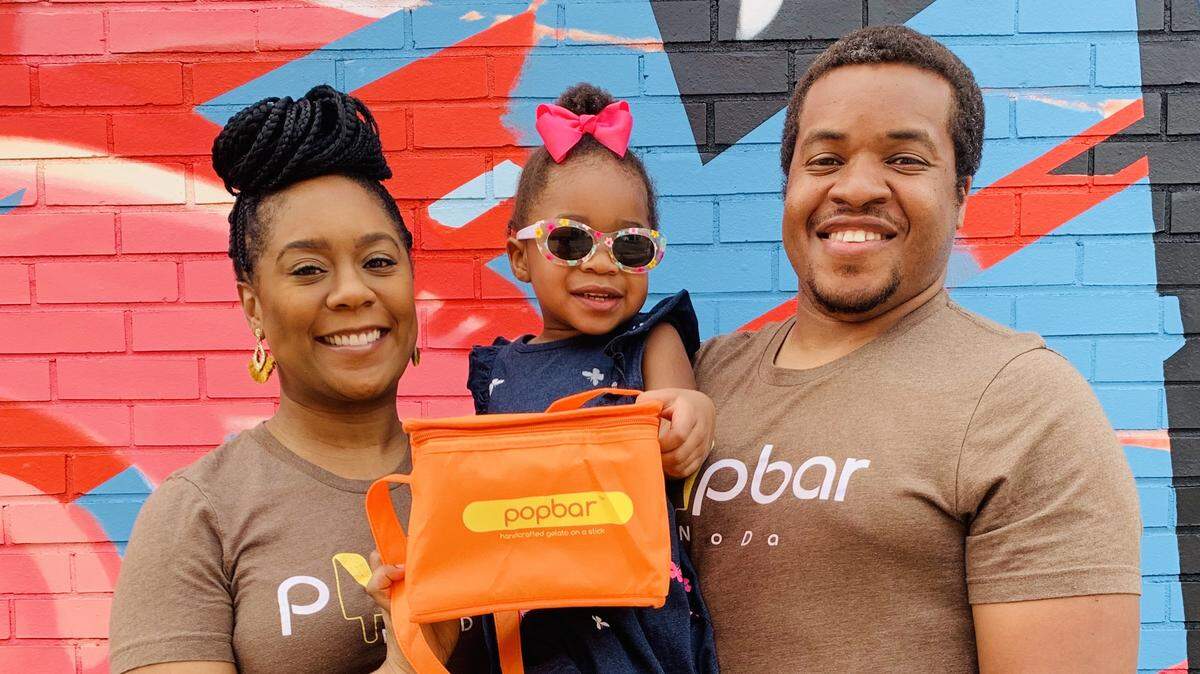 Clarence and Kia Lyons are opening a Popbar at Camp North End. The couple also owns the NoDa Popbar.