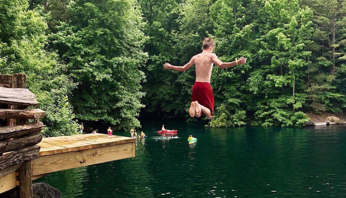 Reservation spots are now available for open swim at the Quarry at Carrigan Farms.
