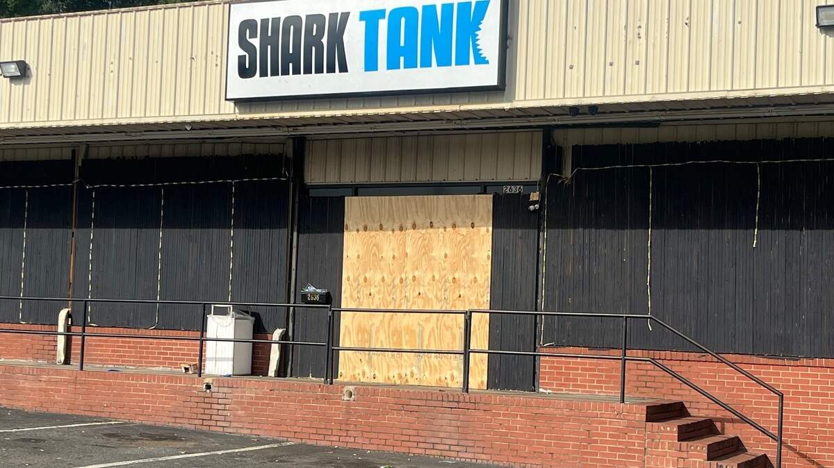 Shark Tank, a fish arcade in west Charlotte.