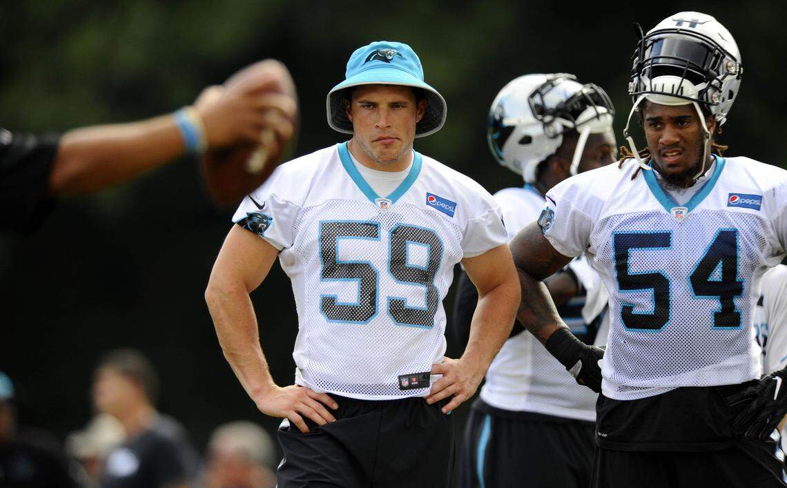 With Carolina Panthers linebacker Luke Kuechly’s retirement, Shaq Thompson will have to step up as a leader on the defense.