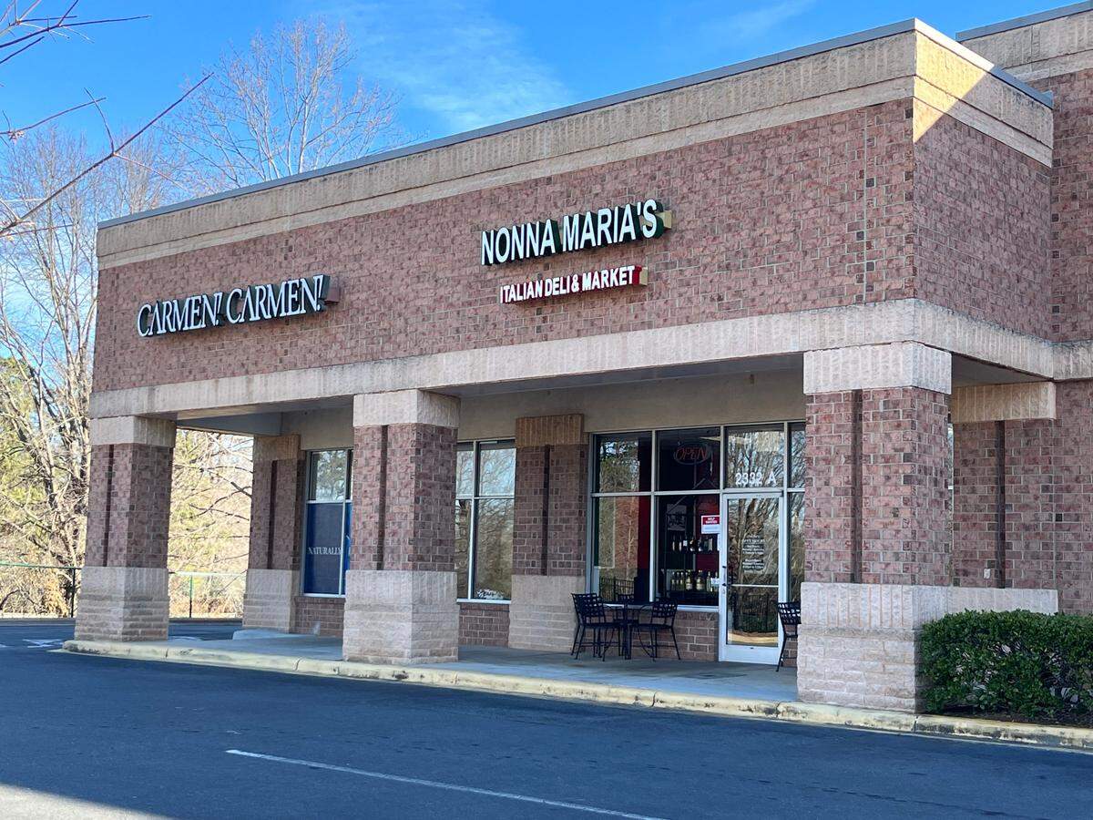 Nonna Maria’s Italian Deli & Market is in Matthews, next to Carmen! Carmen! Salon.