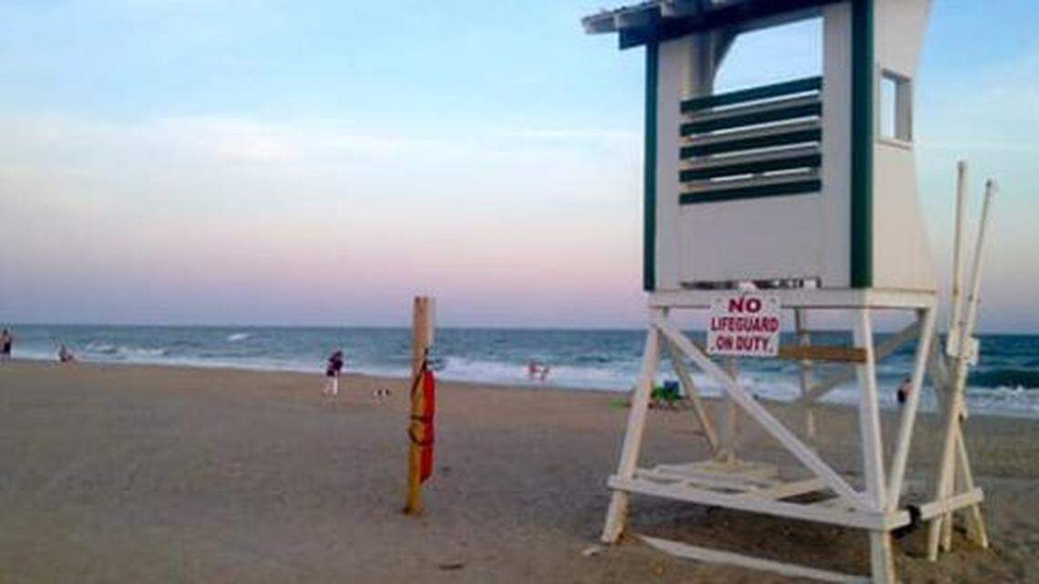 Emerald Isle Police have not said yet whether Marine Justin A. Hinds was caught in a rip current before drowning.