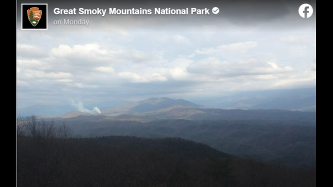 The National Park Service is seeking help identifying the person responsible for starting the Rich Mountain Fire in Great Smoky Mountains National Park on Nov. 20.
