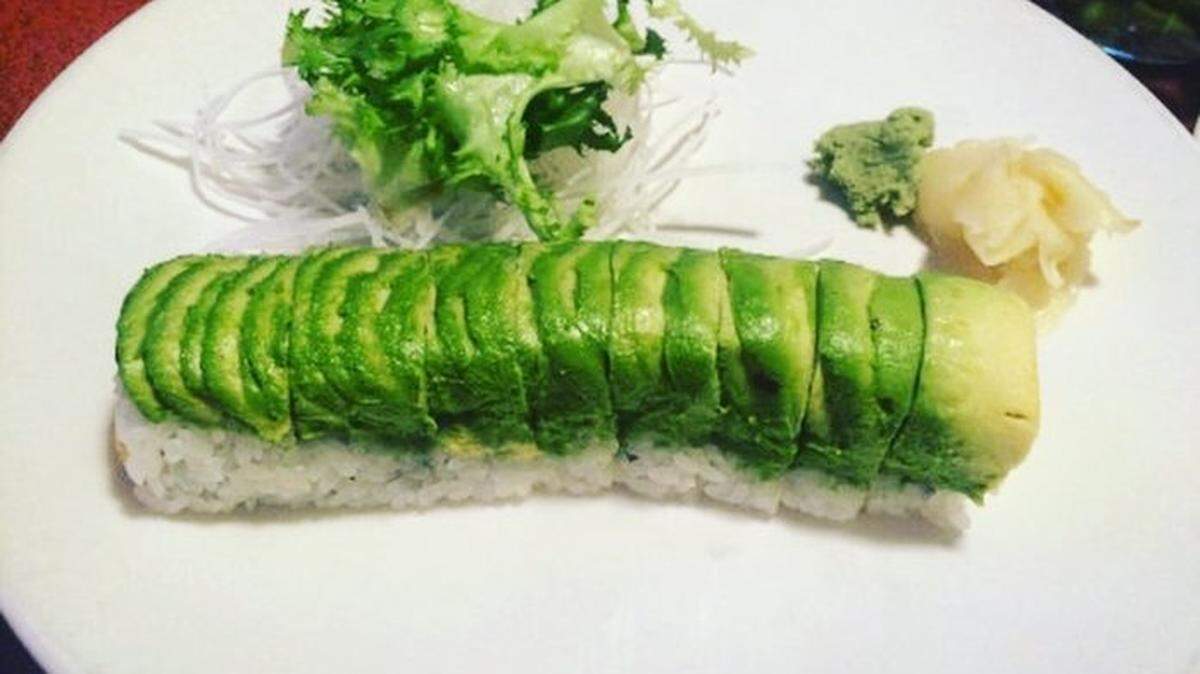 The Caterpillar Roll at Ru San’s.
