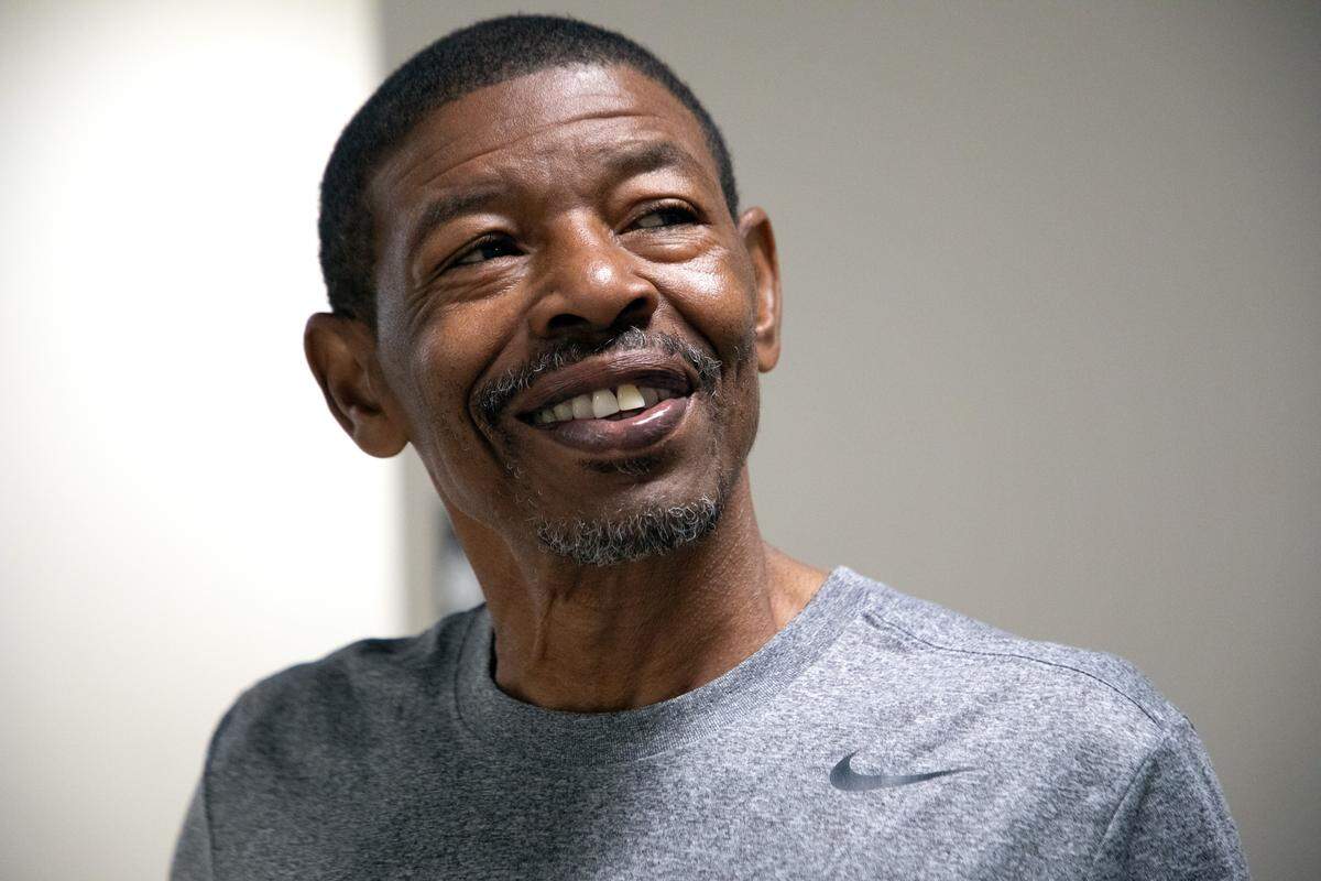 Charlotte Hornets legend Muggsy Bogues worked at Brandon Miller’s basketball camp at Queens University on Friday. Bogues and Miller have become close since Miller was drafted by the Hornets in 2023.