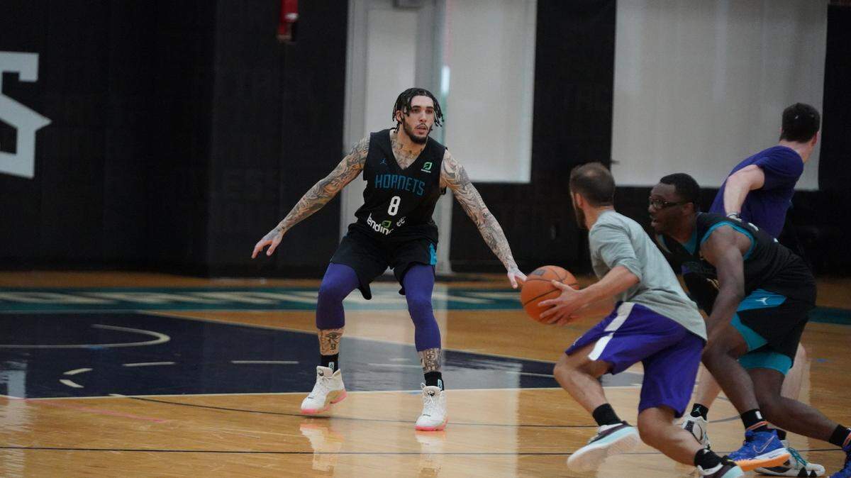 LiAngelo Ball was drafted by the Greensboro Swarm, the G League affiliate of the Charlotte Hornets.