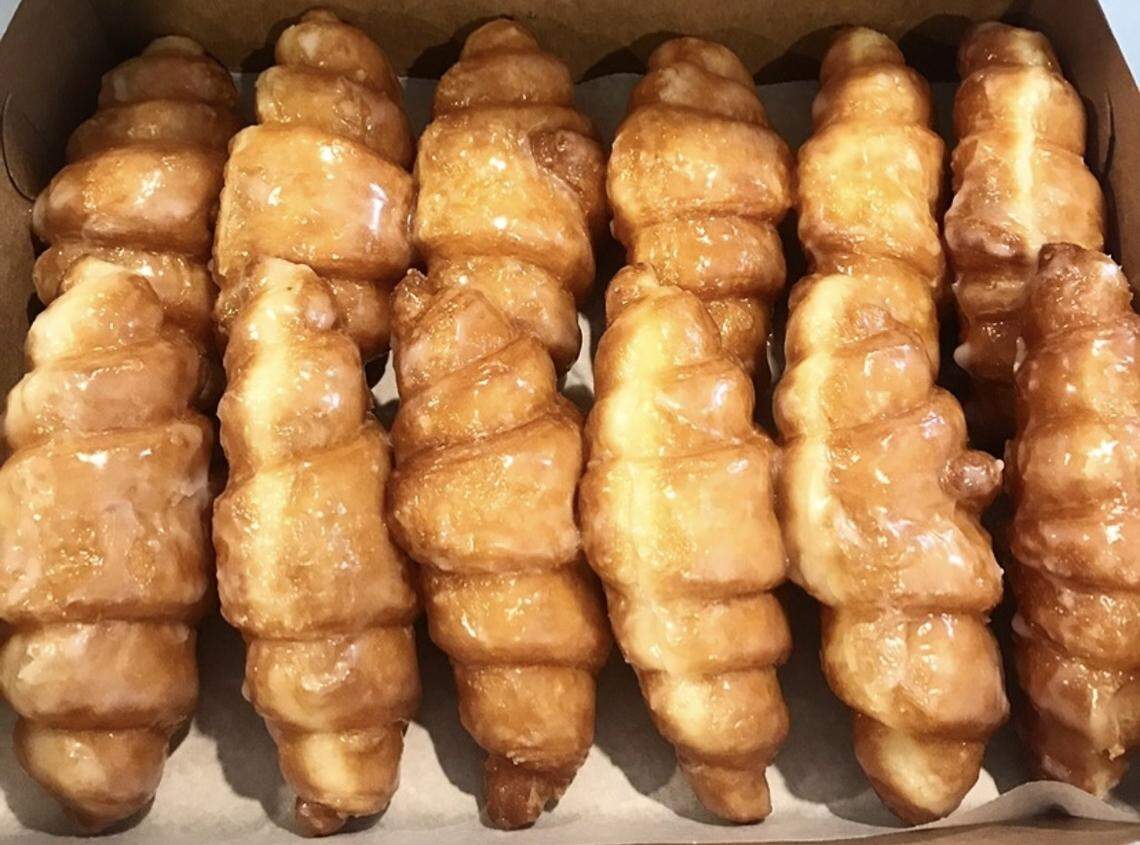 Order a dozen glazed croissants from Burney’s Sweets & More.