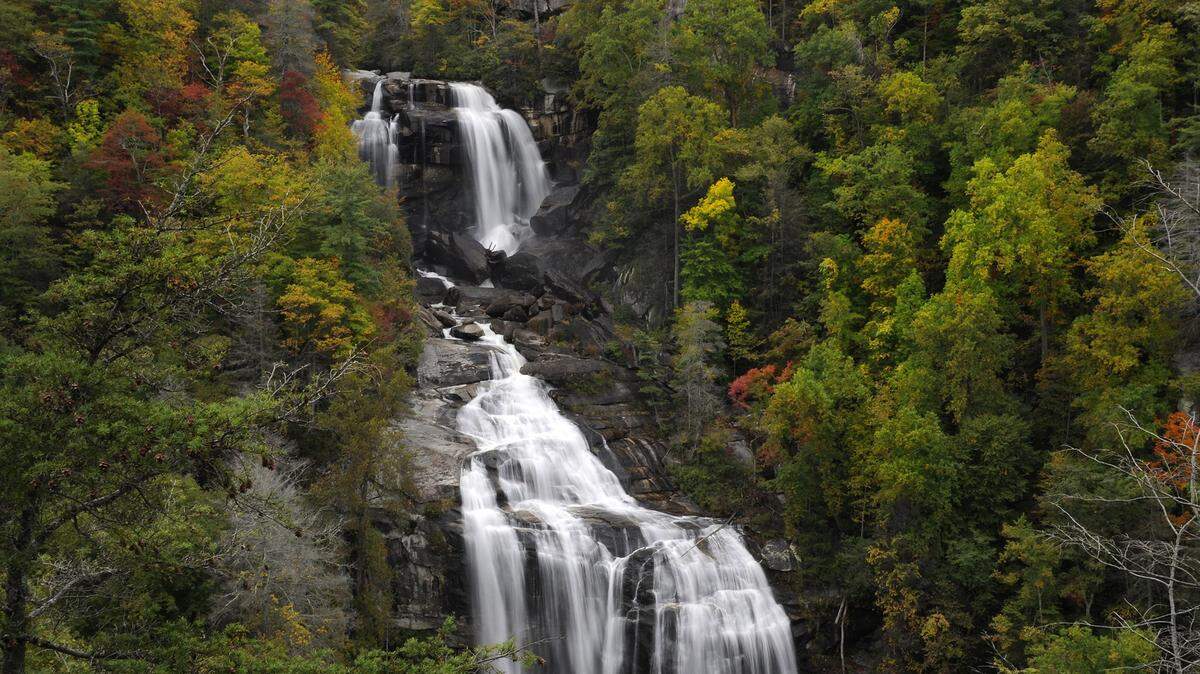 Whitewater Falls in Nantahala National Forest, at more than 400 feet, is the highest waterfall in the East. At least 13 people have died there since 1995.
