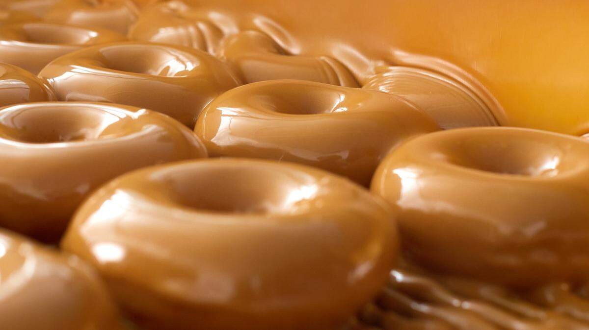 Krispy Kreme’s Caramel Glazed Doughnut is the classic Original Glazed Doughnut covered in rich caramel glaze.