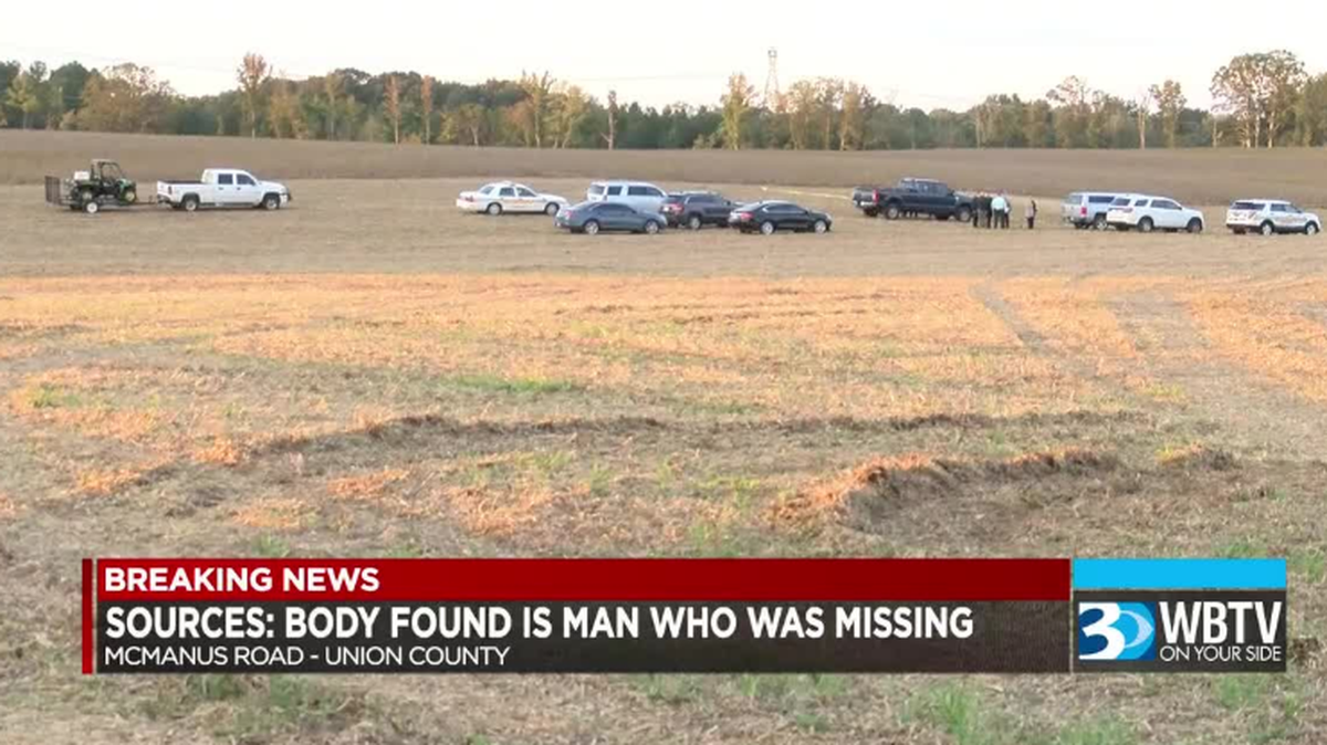Body found in Union County bean field