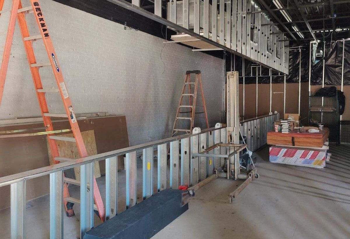 Construction is under way at Great Wagon Road Distilling Co.’s new location in Waxhaw.
