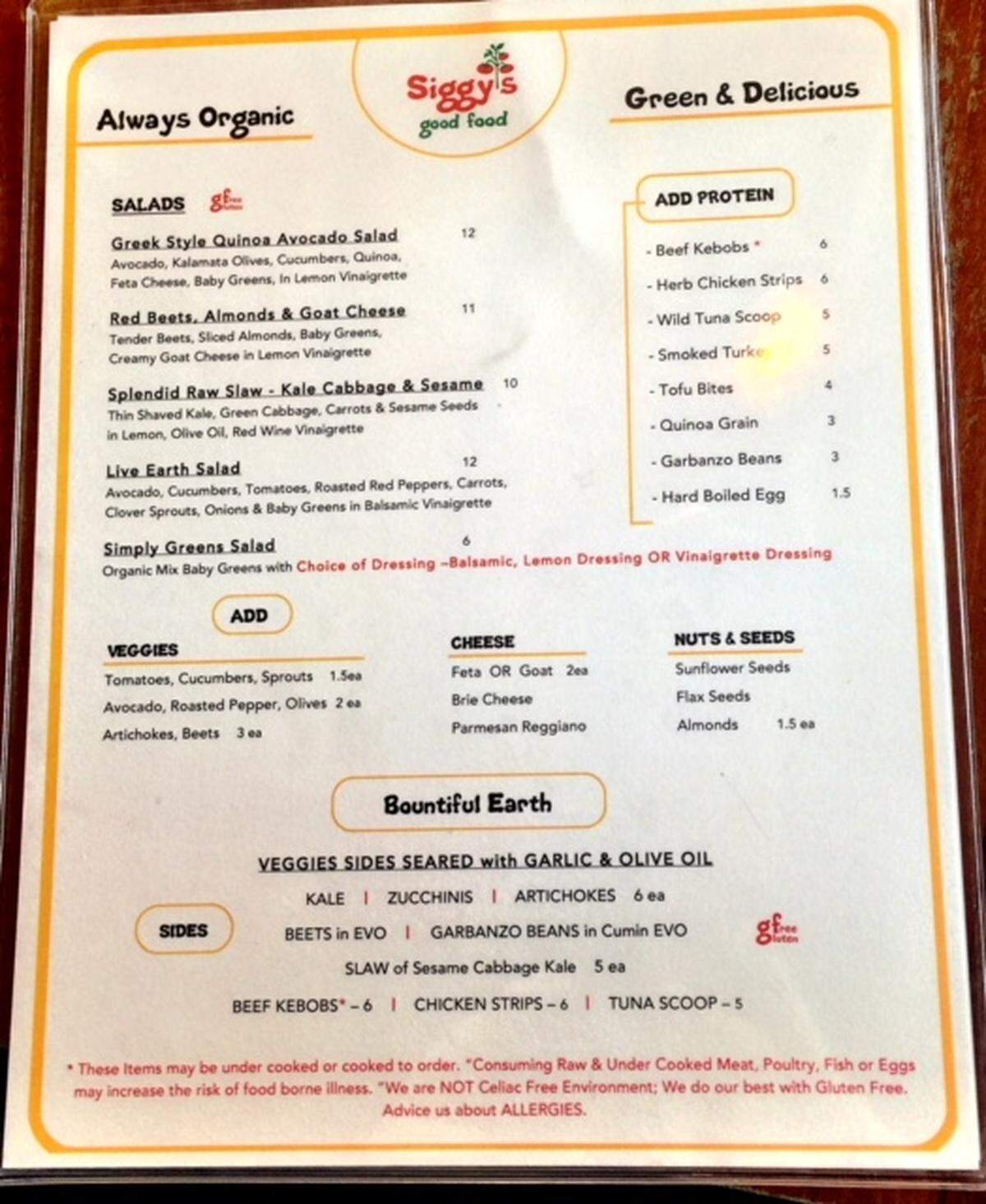 Salads will have Mediterranean inspiration, with prices from $6 to $12 and additions from $5 to $6.