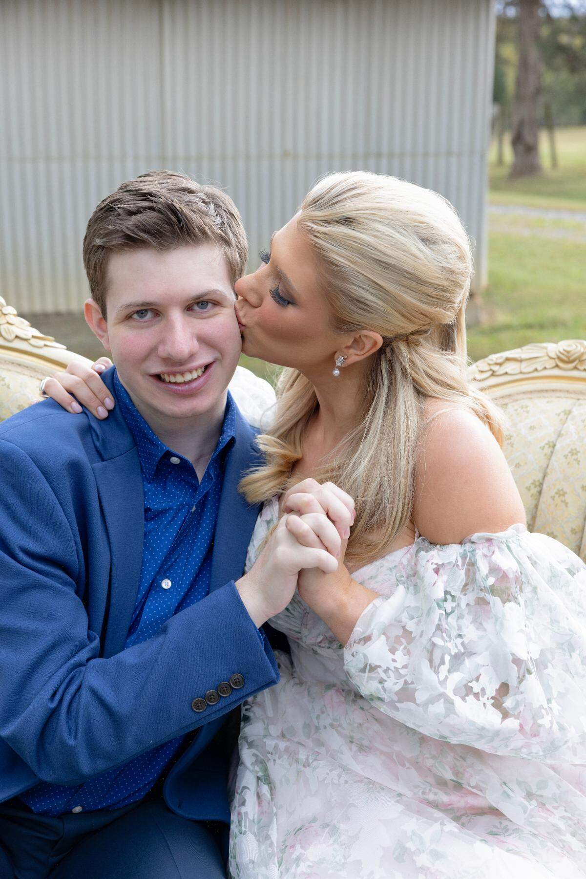 Taylor Loyd and her brother Preston, photographed together this fall.