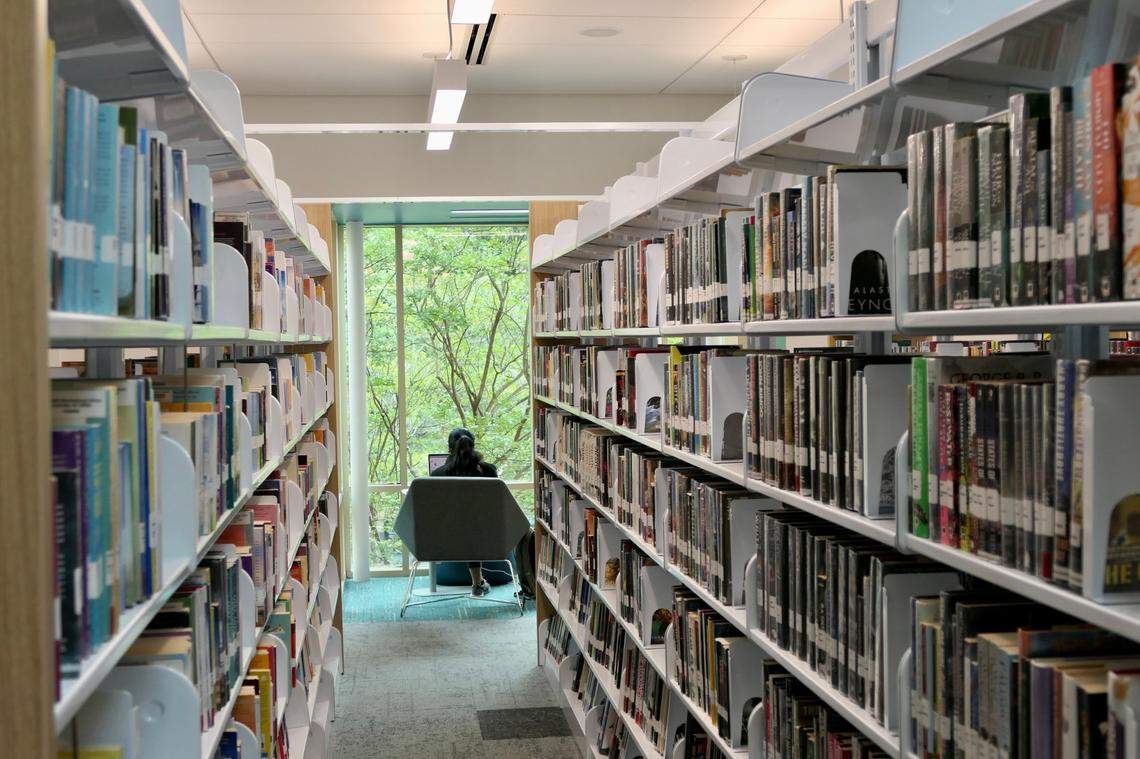 Baker & Taylor, a Charlotte-based major supplier of library books across the country, says it is closing down after a sale of the company fell through. The Charlotte Mecklenburg Library system, seen here, is one of its customers.