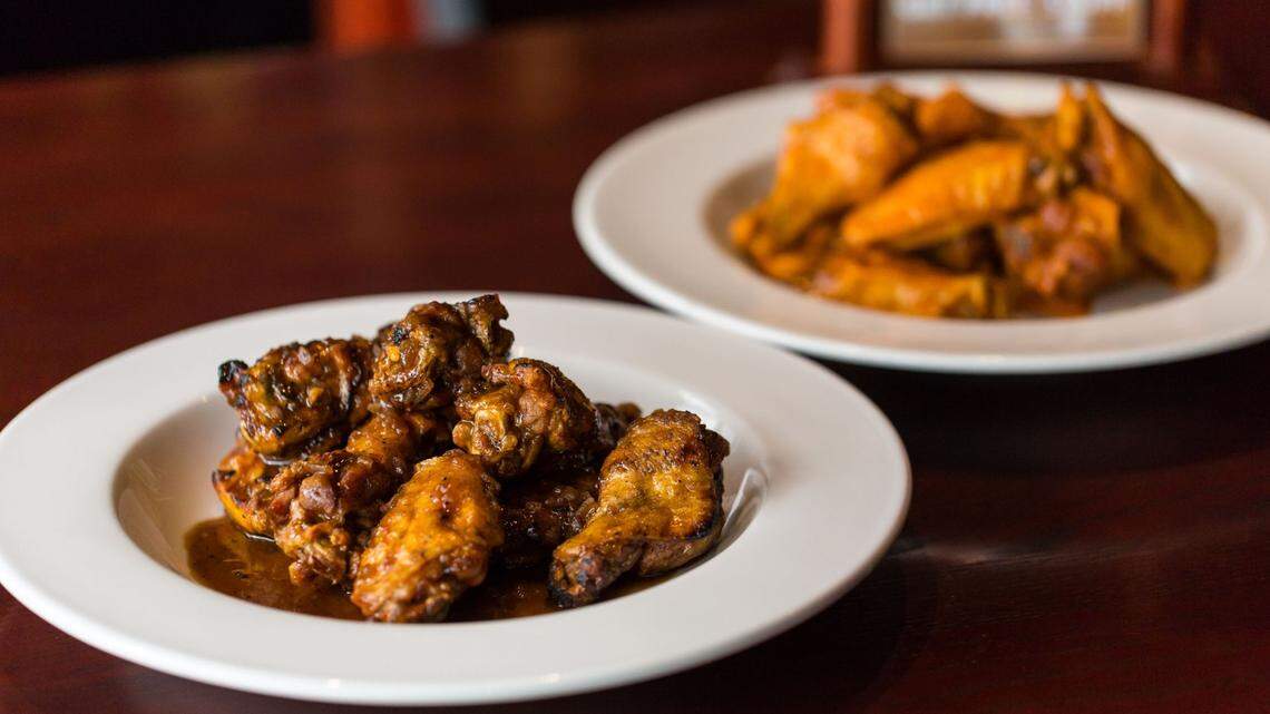 Duckworth’s Grill & Taphouse sixth location in SouthPark has the same menu as other locations, which includes chicken wings in a variety of flavors.