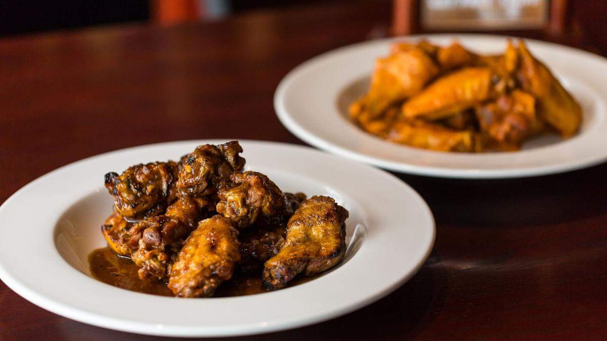 Duckworth’s Grill & Taphouse sixth location in SouthPark has the same menu as other locations, which includes chicken wings in a variety of flavors.