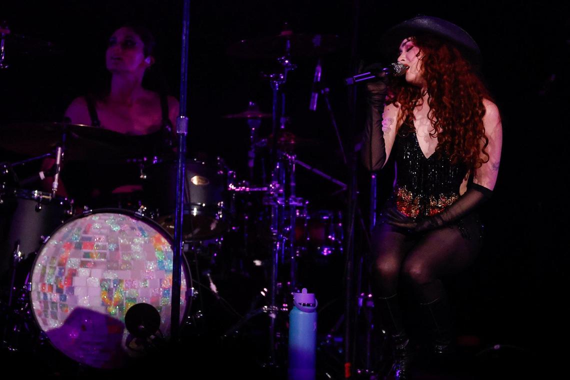 Chappell Roan opens the Guts world tour, with Olivia Rodrigo, at Spectrum Center in Charlotte, NC on Friday, March 8, 2024.