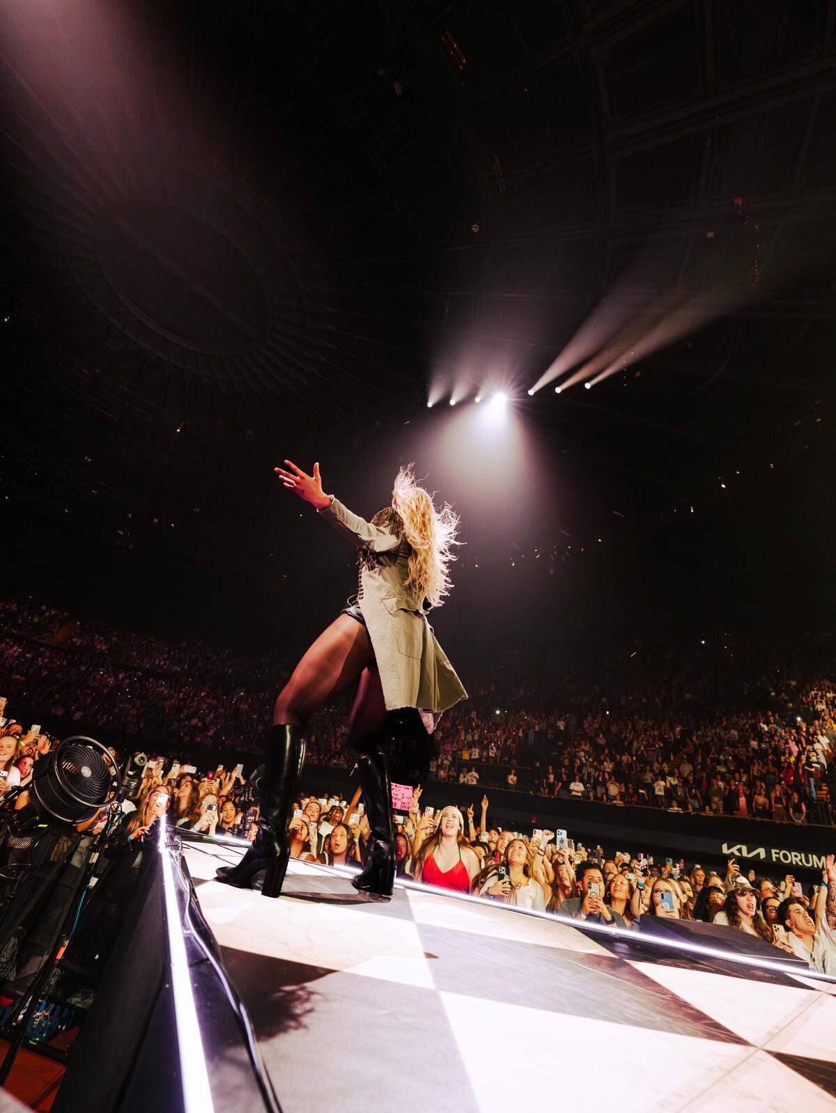 Reneé Rapp, photographed during a “Bite Me Tour” show from earlier this year.