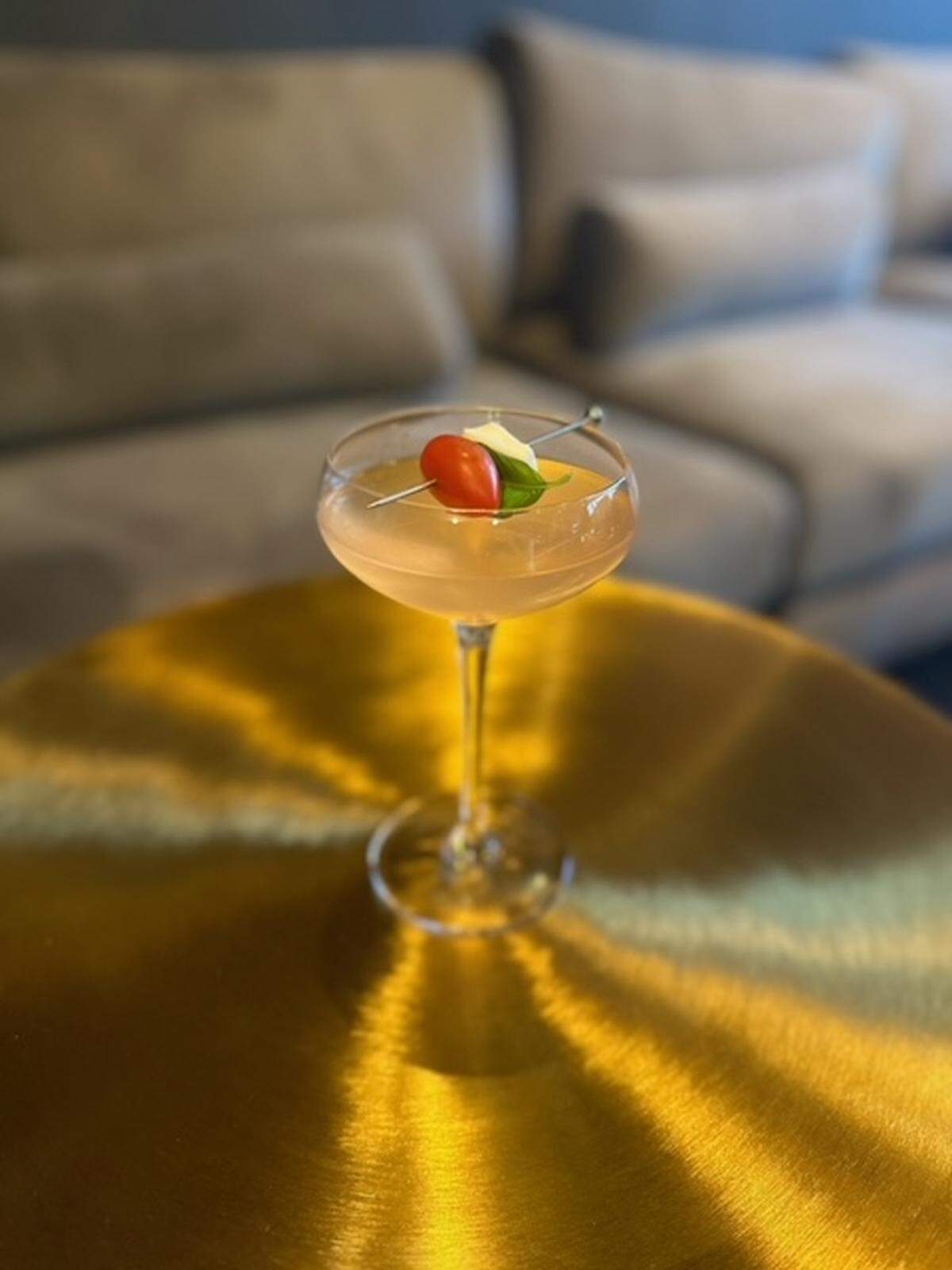 The Edge of the Garden cocktail from SNEAK.