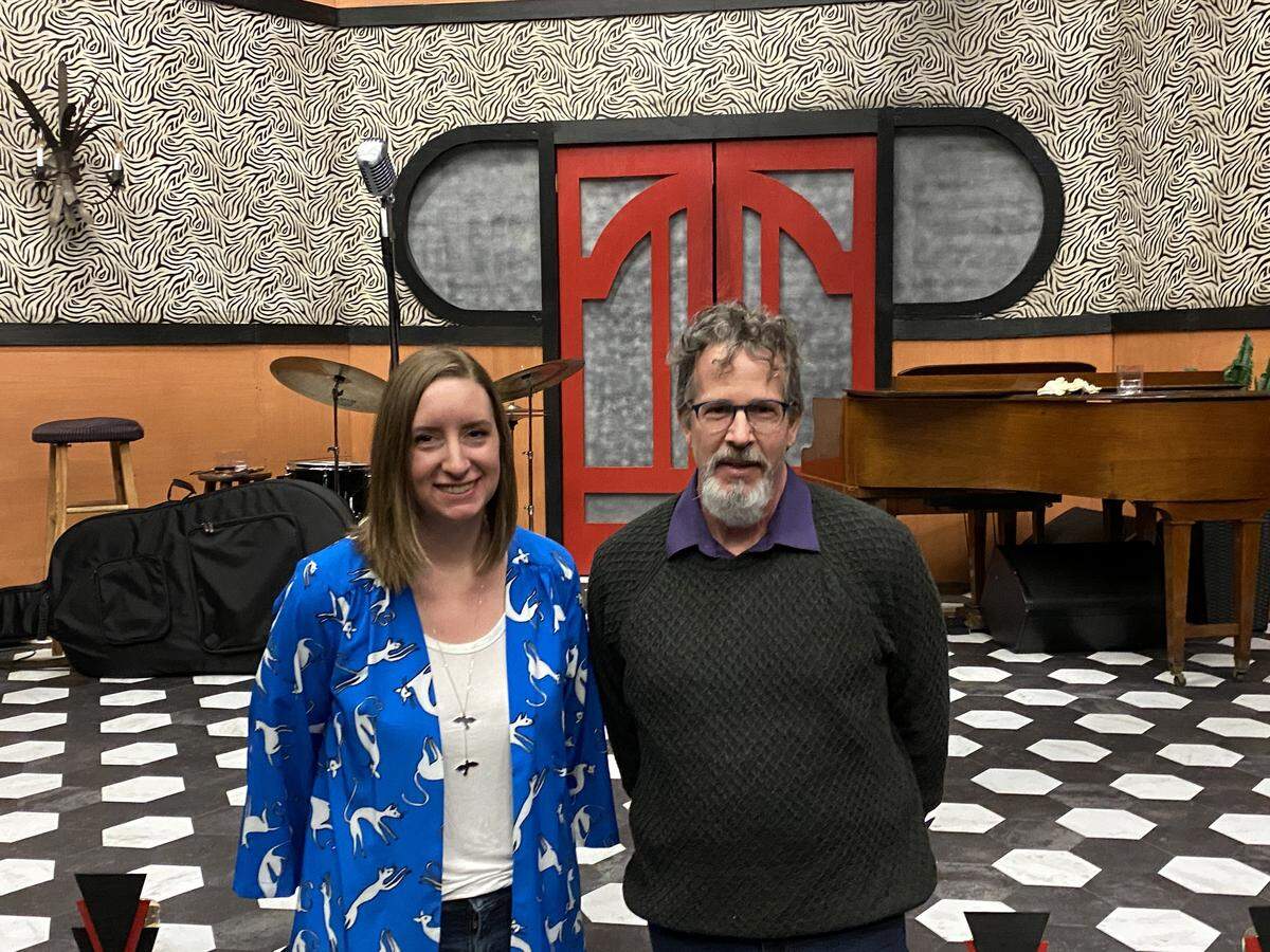 Laura Rice and Chip Decker, Actor’s Theatre of Charlotte’s general manager and executive director