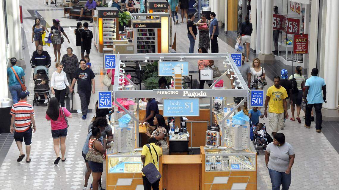 Carolina Place Mall in Pineville will reopen for shopping Tuesday amid the coronavirus pandemic.
