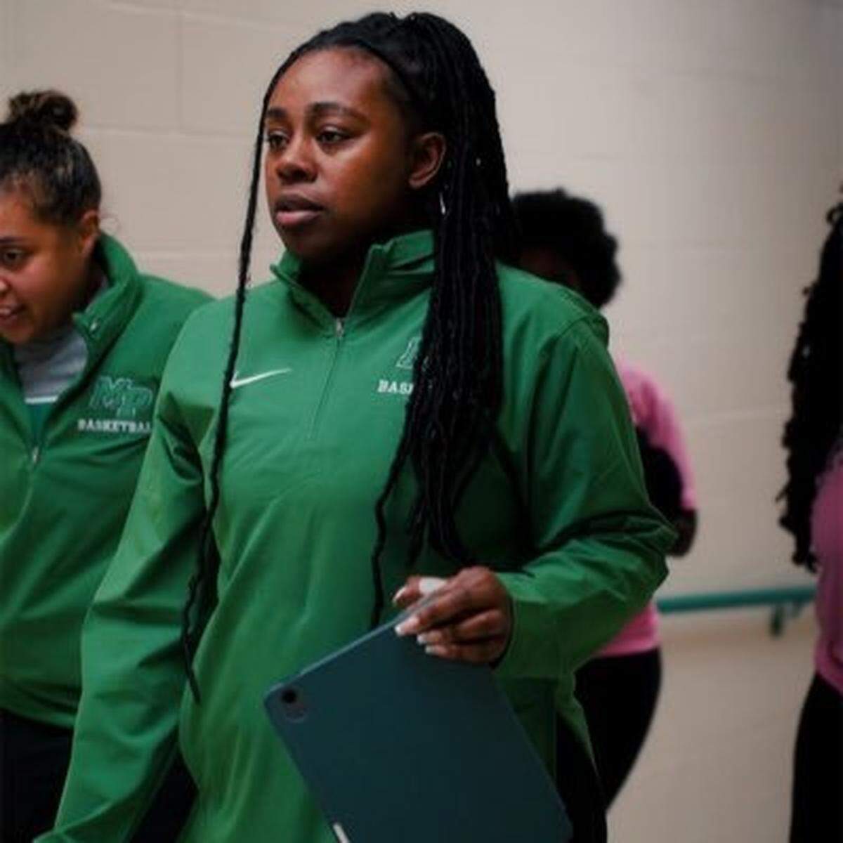 New Myers Park girls’ basketball coach Jaylaan Dillard