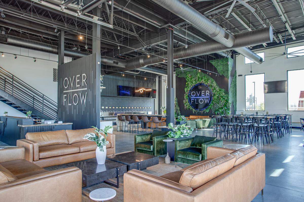 Overflow is Lake Norman’s first self-pour bar.