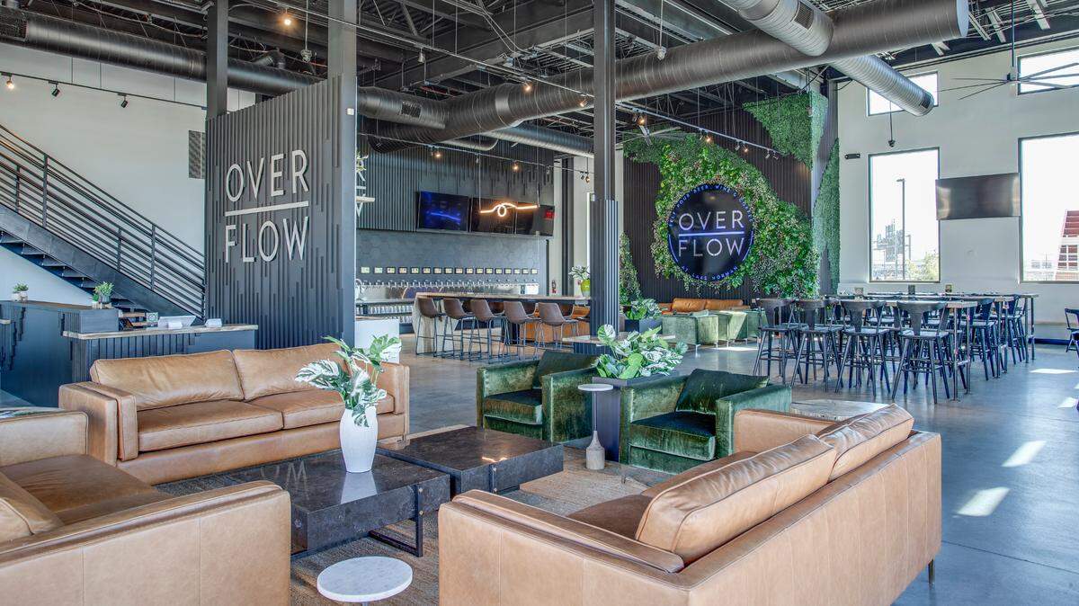 Overflow is Lake Norman’s first self-pour bar.