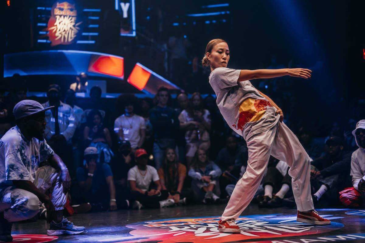 Dassy performs at Red Bull Dance Your Style in Miami on Oct. 17, 2021.