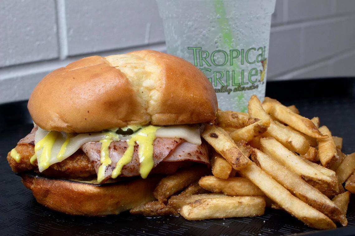 The menu at Tropical Grille, which is relocating in Charlotte, includes Cuban classics like Palomilla and pan con lechon, a popular Cuban sandwich.