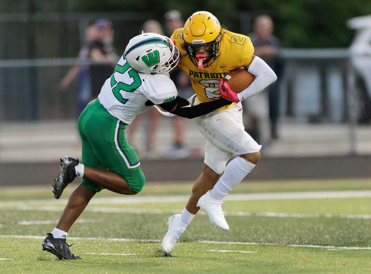 Independence scrimmaged Weddington High School at Rocky River High School. 