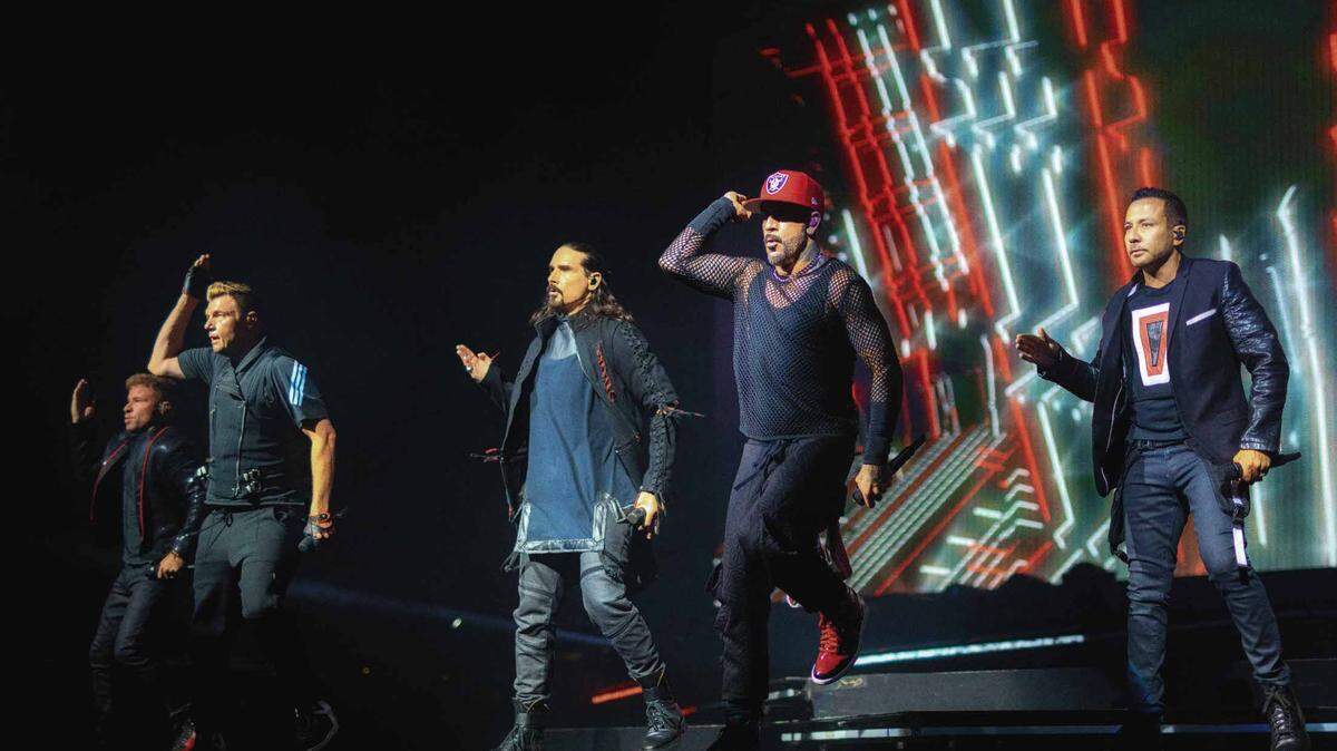 The Backstreet Boys at PNC Music Pavilion in Charlotte.
