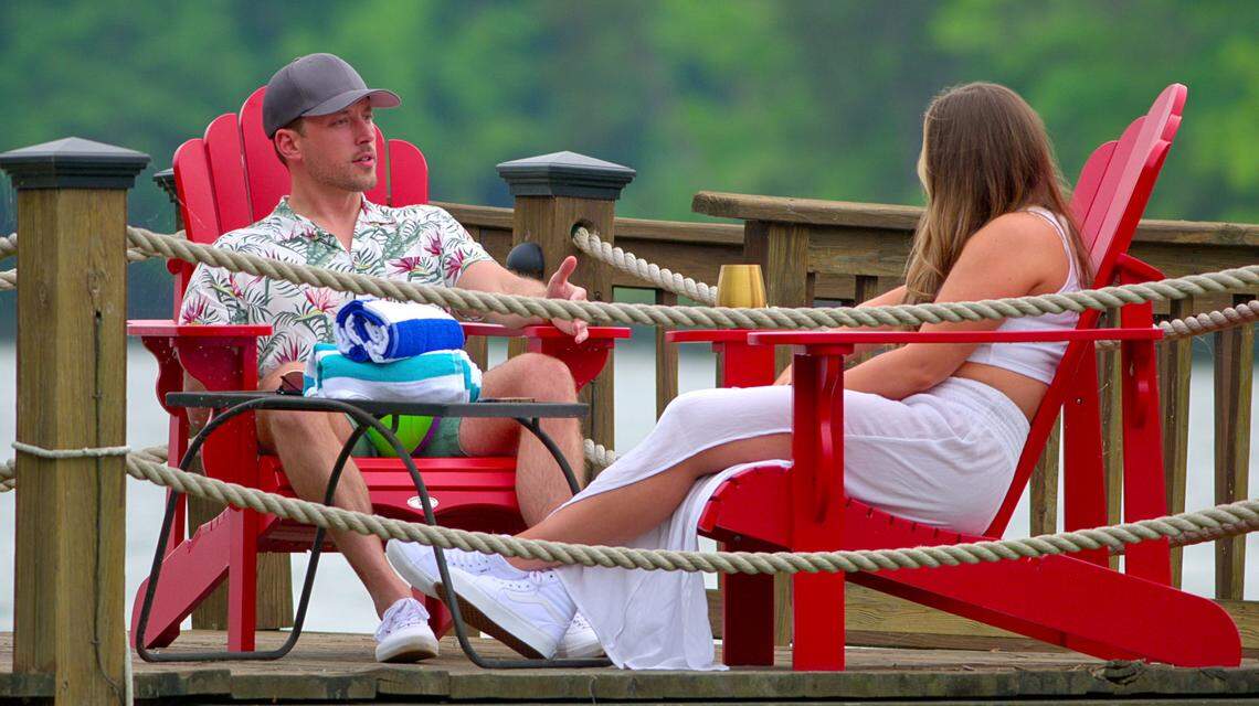 “Love is Blind” Charlotte cast members Jeramey and Sarah Ann.