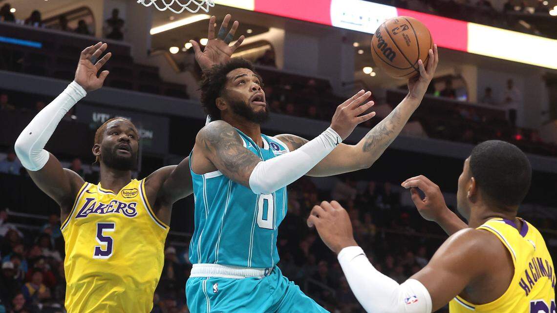 Charlotte Hornets fall to Luka-led Lakers, despite Miles Bridges’ big night