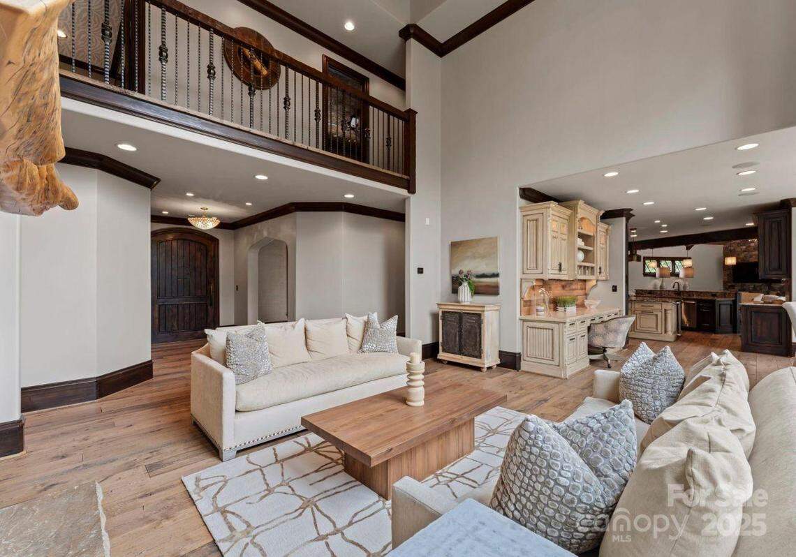 The 8,763-square-foot gated, European-style estate at 172 Tennessee Circle is for sale for $7.5 million.