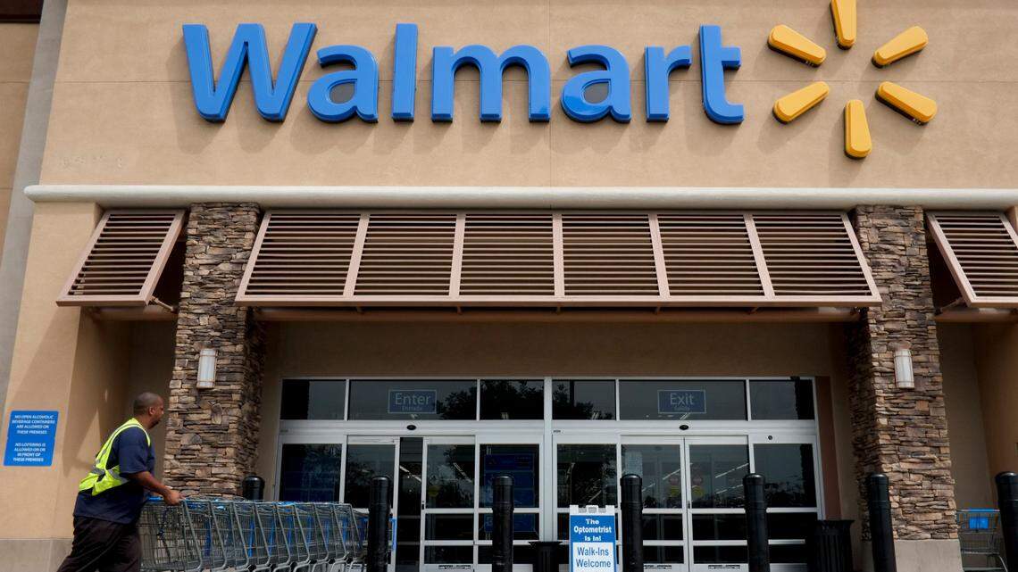 A woman accused of punching a Walmart worker, stripping and peeing on the floor during a tirade at the store in Fayetteville, Georgia on April 29, has been charged, police said.