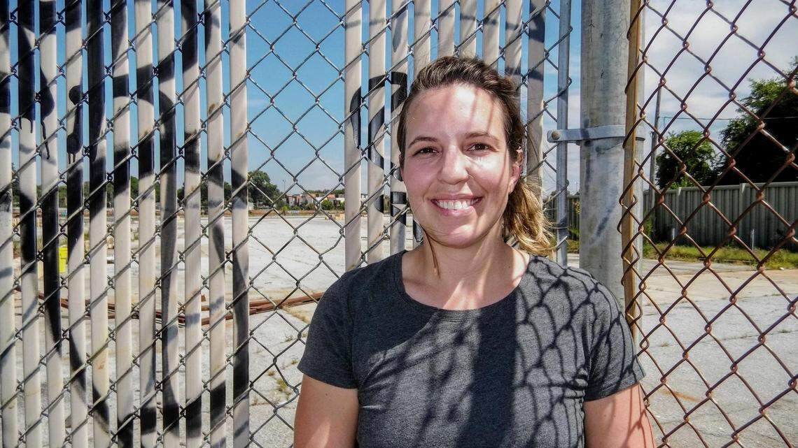 Nicole Seekely chairs the Hulsey Yard Study Committee in Atlanta, where neighbors support redevelopment of a big vacant rail yard, including affordable housing.