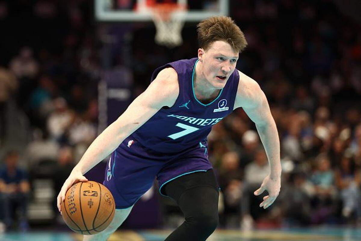 Kon Knueppel of the Charlotte Hornets became the fastest player in NBA history to reach 100 career 3-pointers made.