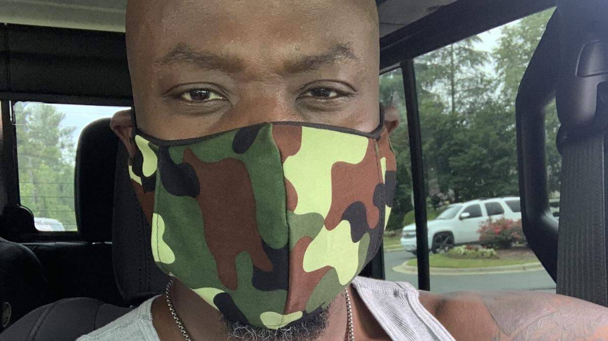 Mecklenburg County resident Enoch Glover said he’s chosen professionally made masks and steers away from bandanas over fears that race will play a role when he’s covering his face in public.