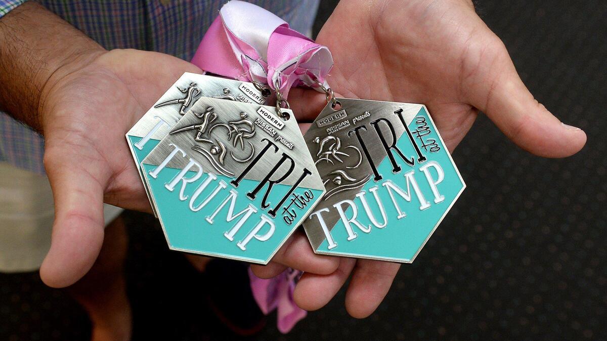 Tri at the Trump has been canceled, race director Chuck McAllister says.