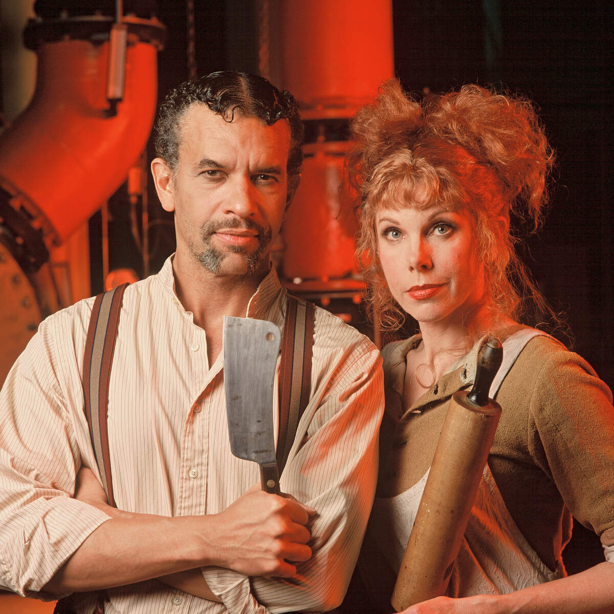Brian Stokes Mitchell and Christine Baranski starred in “Sweeney Todd,” and are seen here in a 2002 file photo.