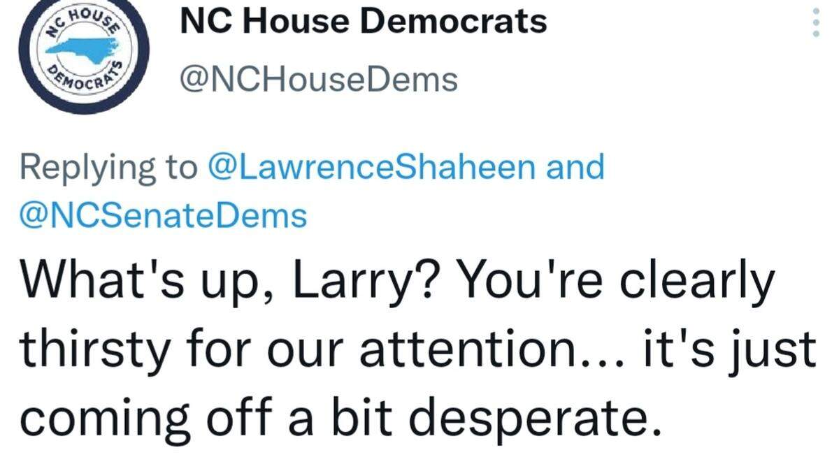 @NCHouseDems tweet