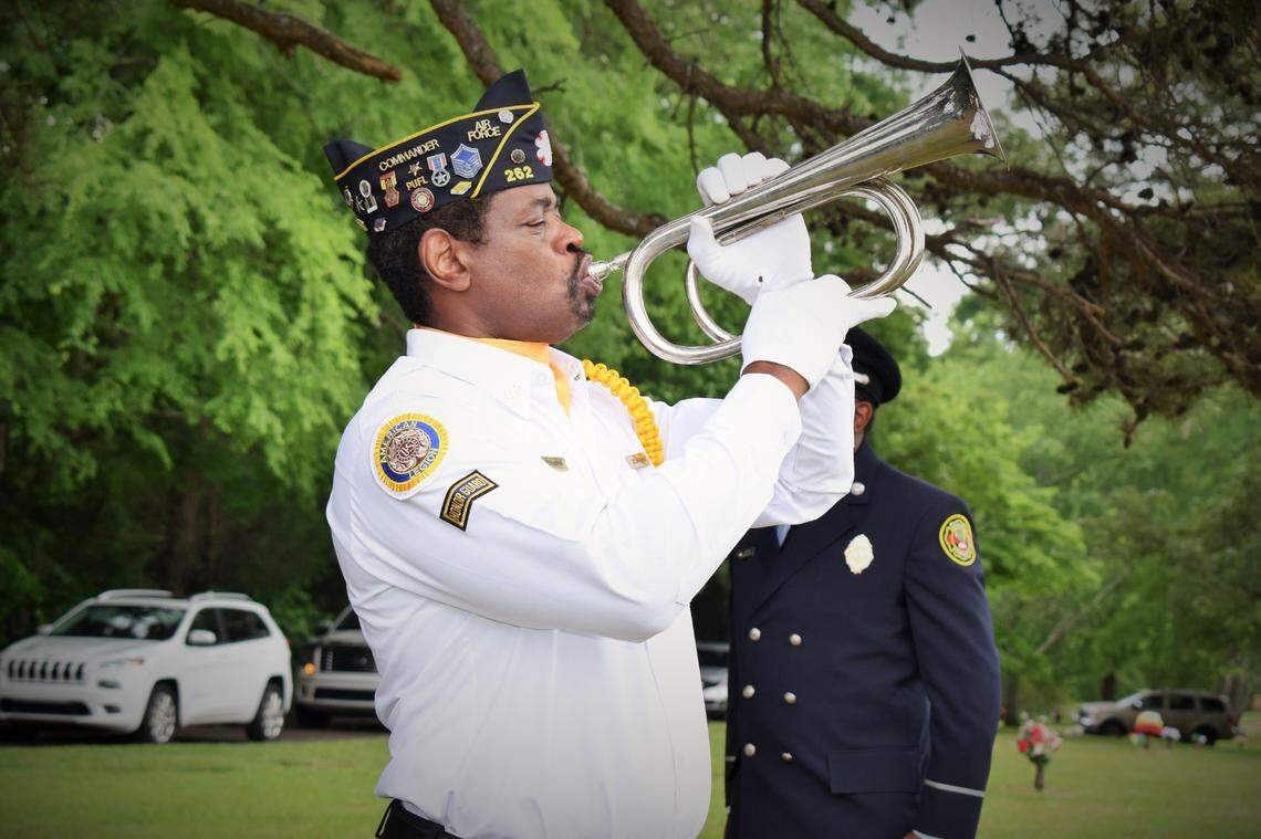 Hazel Erwin, the first Black firefighter in Charlotte NC, was buried on Monday, May 16. 