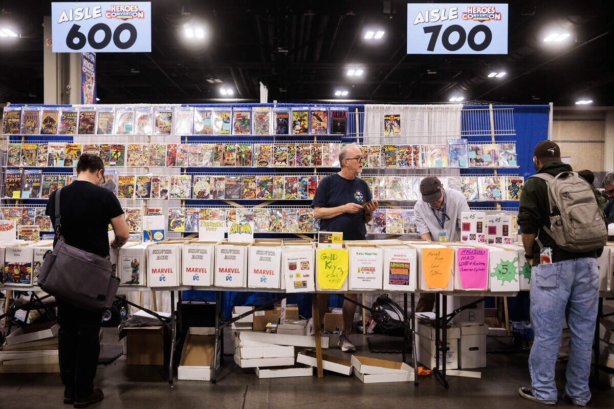 Over 350 exhibitors, over 800 creators and thousands of fans went to Heroes Convention according to its website on Friday, June 12, 2026 at the Charlotte Convention Center.