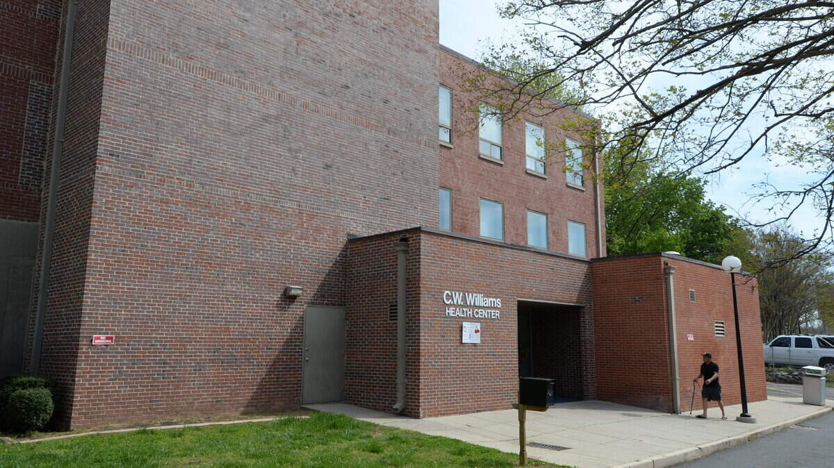 Exterior shots of the C.W Williams Community Health Center which will be torn down and to build a new one.