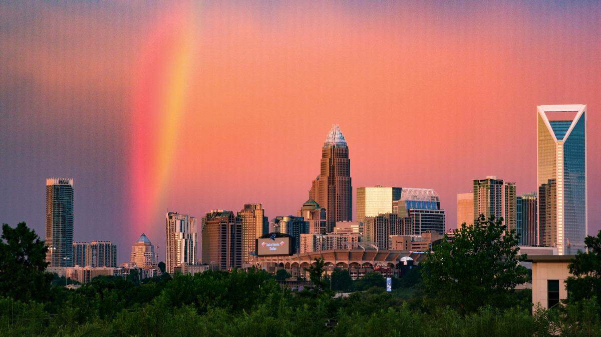 A shot of Charlotte’s skyline, taken by photography enthusiast Steve Ohnesorge.