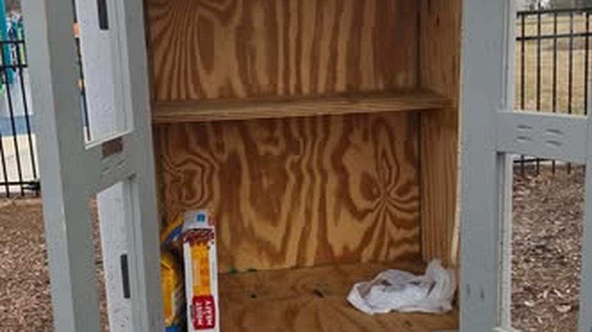 Someone absconded with all the food and other supplies at Loki’s Pet Pantry near Abernethy Park in Huntersville on Jan. 6 or Jan. 7, police said.