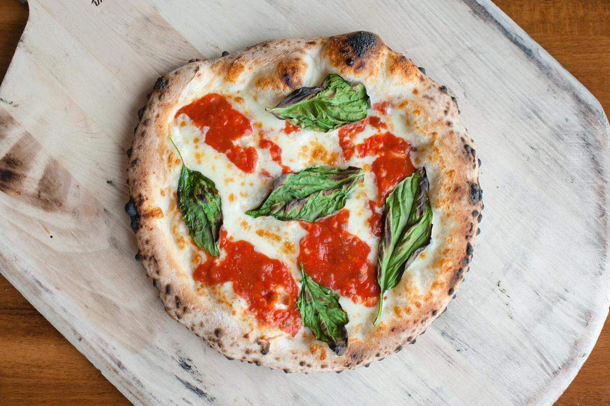 Capishe: Real Italian Kitchen’s margherita pizza is its top seller.