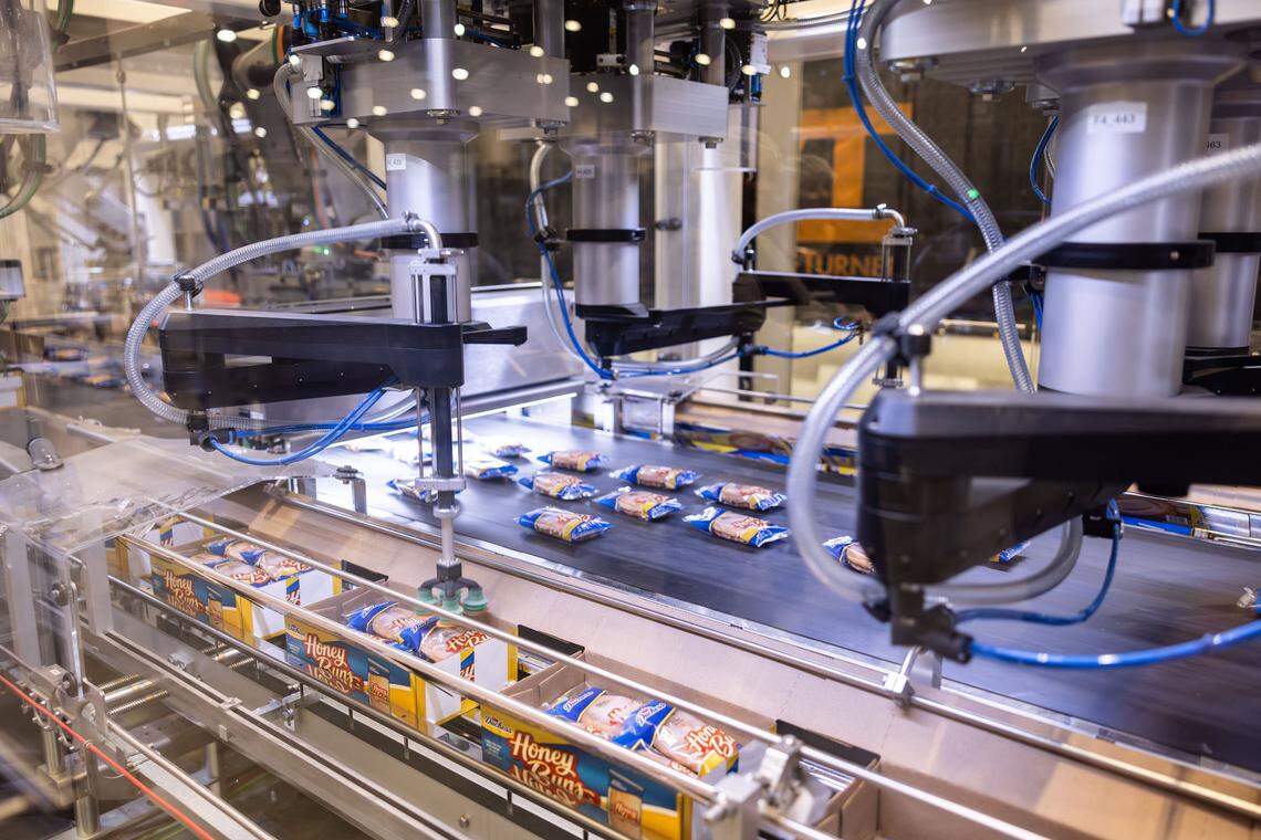 Carolina Foods new bakery in Pineville will allow the 90-year-old company to double its production capacity.