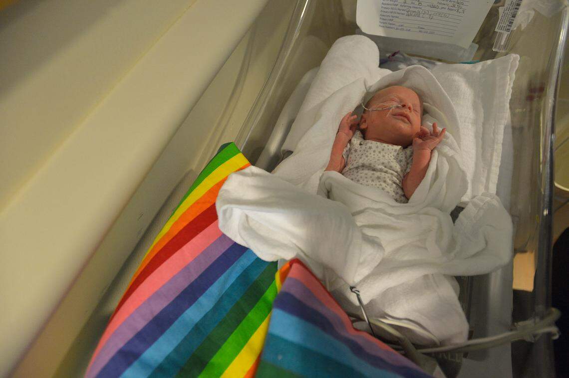 After about one month in intensive care, Cypress graduates to the hospital’s nursery for babies who are closer to going home.